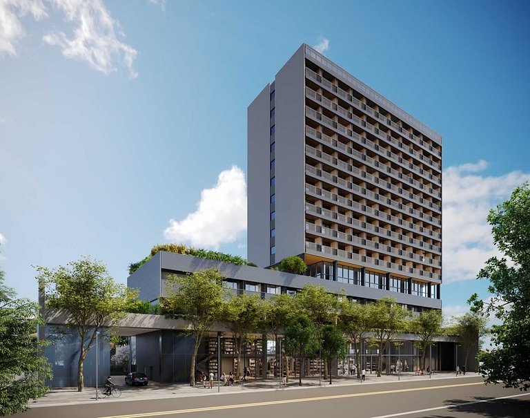 LUMEN 808 - Studio aconchegante no Anália Franco