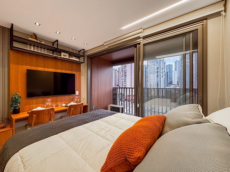 LUMEN 808 - Studio aconchegante no Anália Franco