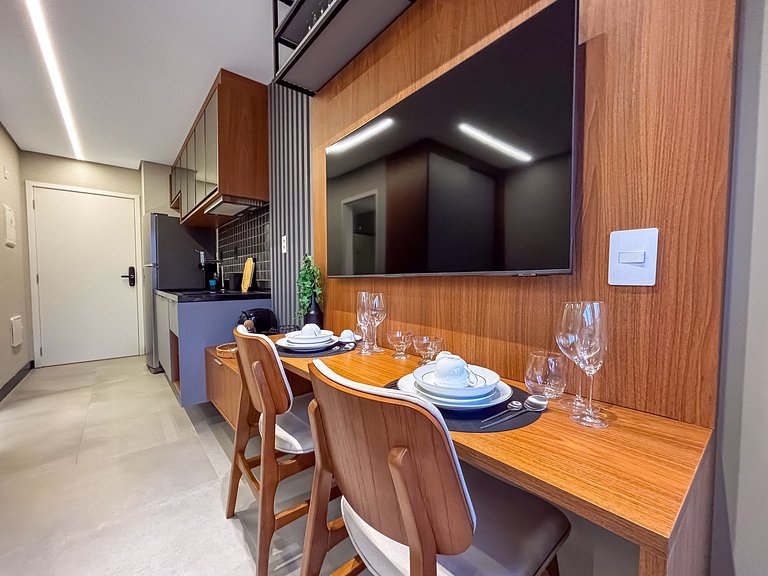 LUMEN 808 - Studio aconchegante no Anália Franco